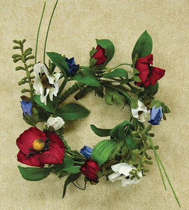 Americana Poppy Ring 3-1 2 - The Fox Decor